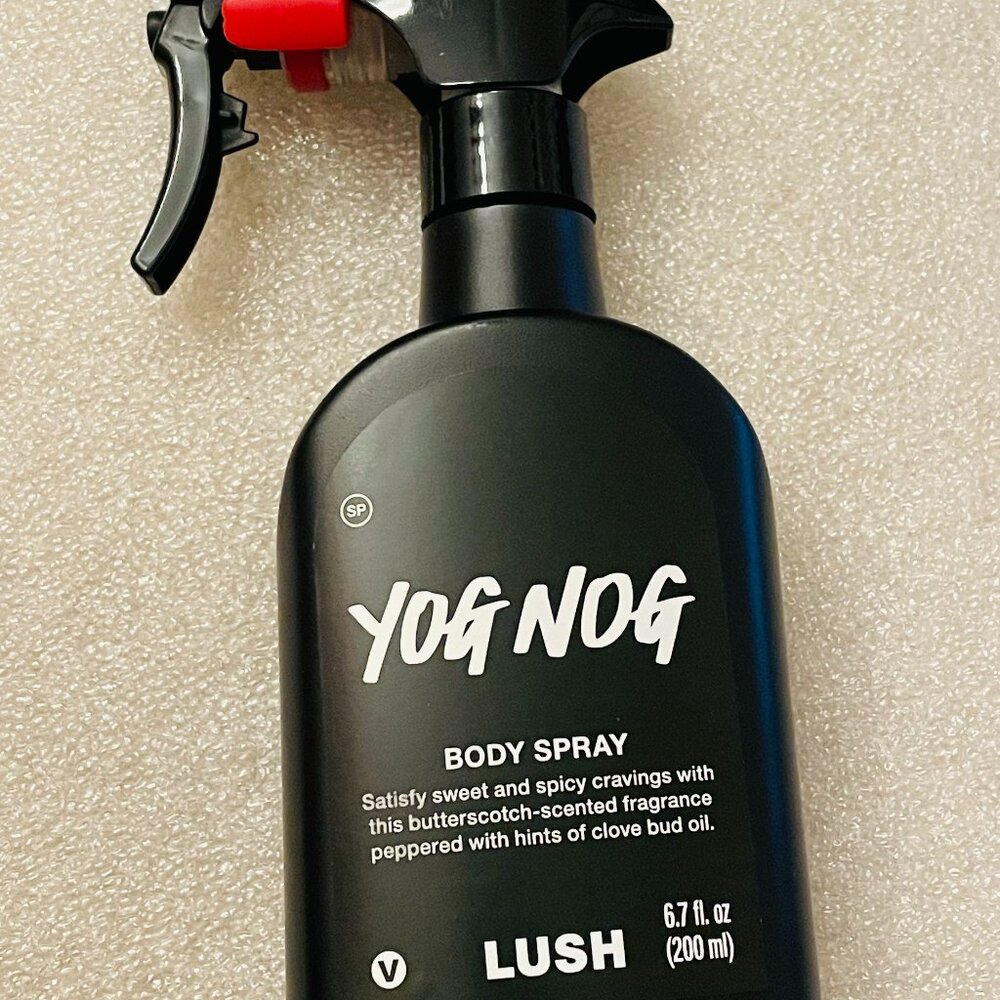 New rare Lush Body Spray Yog Nog Limited Edition and no longer available